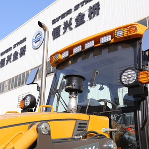 รถตักล้อยางขับเคลื่อน 4 ล้อ พร้อมเครื่องยนต์ยูโร 5 ได้รับการรับรองมาตรฐาน CE สำหรับงานก่อสร้างถนนและงานสาธารณะ - Product Image 6