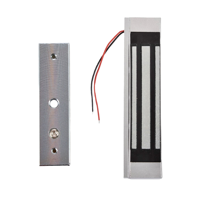 Electric Magnetic Lock with Key Unlock 280KG Holding Force for Wooden/Glass/Metal Doors-Access Control System