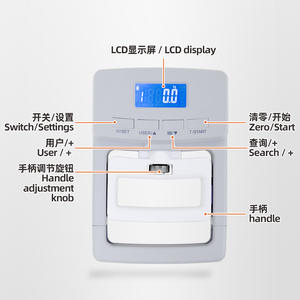 Medidor de Fuerza de Agarre Electrónico Ajustable para Examen de Admisión a la Escuela Secundaria, Prueba de Estándares de Salud y Condición Física - Product Image 4