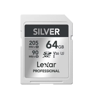 Tarjeta de Memoria SILVER LSDSILV064G-RNNNC 64GB 128GB 256GB 512GB 1TB 4K V30 U3 Clase 10 para Cámara LSDSILV064G-RNNNC Alto Rendimiento - Product Image 1
