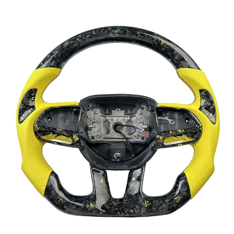 คาร์บอนฟอร์จ + หนังเจาะรู + ตะเข็บสีดำ