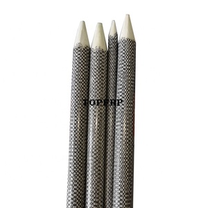 Customized UV Resistance FRP Fiberglass Stake with Polyester Veil - Product Image 1