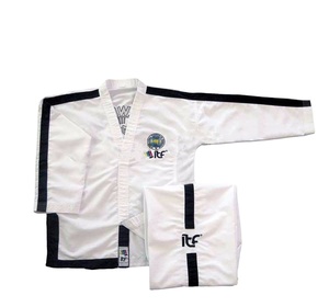 Dobok de Taekwondo ITF Superlight Black Belt Master pour 4-6 <span class=keywords><strong>Dan</strong></span> - Product Image 5