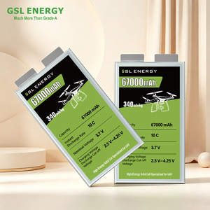 GSL ENERGY 340Wh/kg Solid State 1000 Cycles 67000mAh 3.7V 10C Drone Battery Pack Agricultural Drone -20-55 740g - Product Image 6