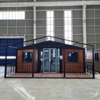Maison familiale préfabriquée à 2 chambres, prête à l'emploi, étanche, à installation rapide, de 20 pieds, modulaire, extensible, écologique, pour le marché australien