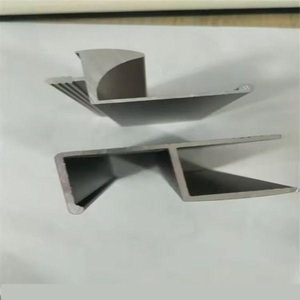 Kustom 6000 seri lemari dapur profil Anodized Alloy 6063 Square <span class=keywords><strong>Gola</strong></span> desain 3-6 meter panjang kustom aluminium Cutting - Product Image 4