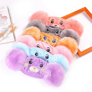 Nouveaux cache-oreilles fantaisie pour enfants et adultes, en forme d'animaux, d'hiver, de dessin animé, avec oreilles, mignons, confortables, en velours doux, en peluche, chauds - Product Image 3