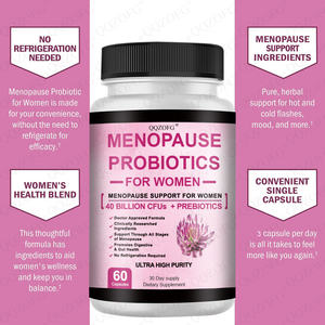 อาหารเสริมสารสกัดสมุนไพร แคปซูลเสริมอาหารสำหรับวัยหมดประจำเดือน ผลิตภัณฑ์ดูแลสุขภาพสำหรับผู้หญิงวัยหมดประจำเดือน - Product Image 5