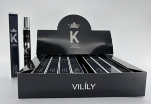 VILILY B034 Colonia para hombre 38ml Perfumes Mini <span class=keywords><strong>K</strong></span> Series Colonia Spicy Woody Parfum Proveedor al por mayor - Product Image 2