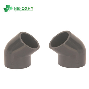 ISO9001 CE gecertificeerde UPVC PVC kunststof buisfittingen DIN-norm <span class=keywords><strong>union</strong></span> elleboog T-stuk kruiskoppeling flens pijpfitting - Product Image 3