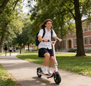 Trottinette électrique portable Onyx New Youth <span class=keywords><strong>C1</strong></span>, en alliage d'aluminium, 350W, haute performance, verte, voyage sûr, étanche - Product Image 2