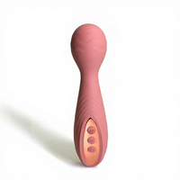 Vibromasseur en silicone puissant, stimulation du point G, rechargeable par USB, bâton fin pour les couples, préliminaires et flirt