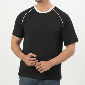 T-shirts à prix de gros pour jeunes et adultes – T-shirts décontractés et respirants pour hommes, coupe classique, idéaux pour l'été – En vente - Product Image 1