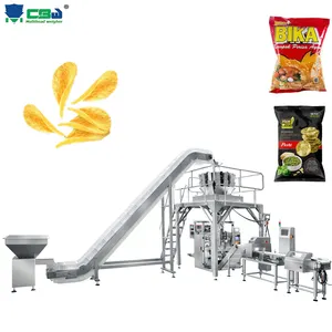 High Speed Multifunction Popcorn Packaging Machine Snack Food Nitrogen Food Automatic Weighing And Packing Machine