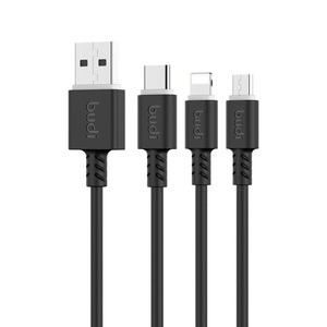عرض خاص كابل شاحن USB صغير سريع الشحن M 1M نوع C من Budi - Product Image 2