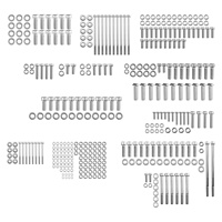BEVINSEE 1x Kit de boulons de collecteur d'admission pour moteurs LS pour Chevy Pontiac Trans AM 1998-2000 2001 2002
