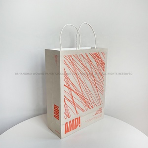 Bolsas de Papel Kraft Florales Artísticas Premium para Clínica, <span class=keywords><strong>Farmacia</strong></span>, Banco, Centro Comercial, Compras, Regalos, Comida para Llevar, Café, Té, Ecológicas - Product Image 5