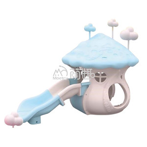 Moetry 2025 Casa de Juegos de Plástico con Forma de Hongo para Interiores/Exteriores, Atractivo Tema de Cuentos de Hadas, para Guarderías, Residenciales y Espacios Públicos - Product Image 4