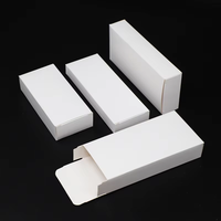 Petites boîtes blanches en carton, boîtes à savon faites à la main, logos personnalisés, boîtes de rangement, boîtes d'emballage pour bijoux, logos personnalisables