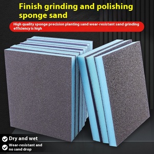 Resistente blocco di sabbia a doppia faccia in <span class=keywords><strong>legno</strong></span> rosso testurizzato in ossido di alluminio abrasivo pellicola quadrata per la rimozione della ruggine in metallo lucidatura del <span class=keywords><strong>legno</strong></span> - Product Image 5