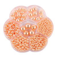 Vente en gros de perles rondes de couleur Offre Spéciale 3/4/5/6/8/10/12mm avec trous pour la fabrication de bijoux à bricoler soi-même Bracelet Boucles d'oreilles Collier