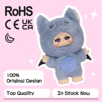 Figurine en peluche Miiloo Circus Kiddos Squad MINI avec visage en ABS, boîte surprise, décoration de sac à dos