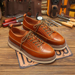 Nouvelles Chaussures Habillées pour Hommes – Chaussures en Cuir de Haute Qualité pour Affaires et Soirées – Confortables en Cuir de Vachette pour la Marche en Extérieur - Product Image 1