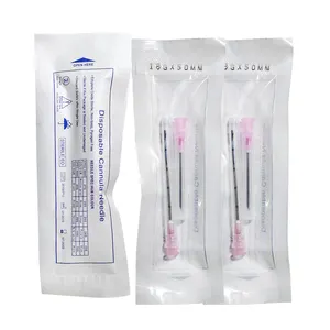 Blunt Tip Needle 18g 21g 22g 23g 27g 30g 38mm 50mm 70mm Aesthetic Clinic Disposable Sterile Micro Cannulas