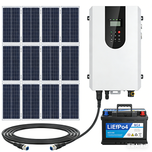 6KW Off Grid <b>Solar</b> System Complete <b>Kit</b> 630W <b>Solar</b> 6KW Off-Grid 51.2V 200Ah Lithium Battery - Product Image 1