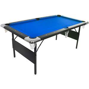 Vente d'usine, table de <span class=keywords><strong>billard</strong></span> économique de 6 pieds et 7 pieds, pieds pliants, semi-assemblée, table de snooker, table de <span class=keywords><strong>billard</strong></span> - Product Image 1