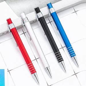 Wholesale Metal Press Rod Aluminum Multi-Color Ballpoint <b>Pen</b> With Custom Engraved Printable Logo for Stationery Gift - Product Image 5