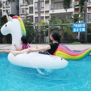 Colchoneta inflable de PVC para piscina, colchoneta flotante de gran tamaño con flamencos, para la playa y piscina de animales, venta al por mayor - Product Image 3