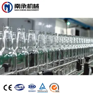 Isobaric Filling Beer Making Machine Glass Bottle Beer Bottle Production Line Bottling Plant Equipment System Cost For Sale
