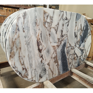 UnionStone Dining Room Living Room Furniture Natural Stone <b>Marble</b> Galaxy Blue <b>Marble</b> Dining Table <b>Marble</b> Table <b>Top</b> - Product Image 3