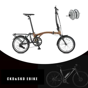 الصين مصنع Ebike دراجات كهربائية مع 250w مجموعة أدوات 16 بوصة أبيض طوي المرأة دراجة كهربائية قابلة للطي المحمولة e الدراجة