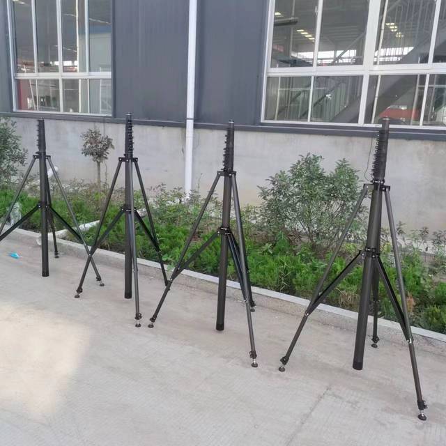 100% Carbon Fiber Telescopic Pole Tripod Mast for Antenna Camera Support Pole
