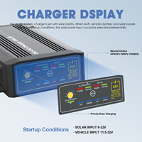 Chargeur DC 12V automatique embarqué pour moteur de pêche à la traîne et alternateur de voiture
