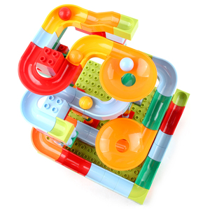 Juego de bloques de construcción de canicas, 182 piezas, bloques de plástico, juguetes educativos - Product Image 4
