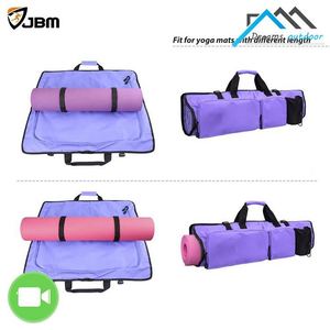 Sac de transport pour tapis de yoga BSCI avec fermeture éclair intégrale, sac à bandoulière pour tapis de yoga, étiquette personnalisée, fermetures éclair lisses, sangle réglable, grande capacité - Product Image 4