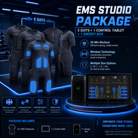 Bodytech Professional Ems Gym Fitness Studio Package Wireless Ems Workout Full Body Dry Training Suit
