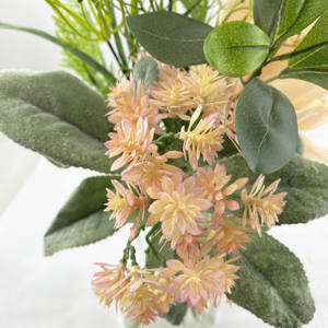 Campanilla Artificial para orquídeas, ramo <span class=keywords><strong>de</strong></span> flores y plantas con maceta, <span class=keywords><strong>precio</strong></span> <span class=keywords><strong>de</strong></span> fábrica - Product Image 2