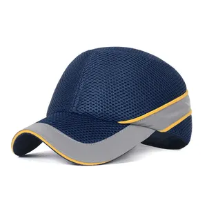 قبعة بيسبول آمنة مضادة للصدمات خفيفة الوزن ABS إدراج EN812 خوذة حماية الرأس CE - Product Image 2