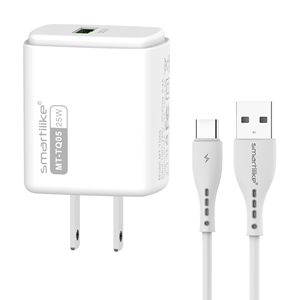 ที่ชาร์จติดผนัง smartike USB C <span class=keywords><strong>18W</strong></span> ปลั๊ก US สำหรับ <span class=keywords><strong>iPhone</strong></span> <span class=keywords><strong>11</strong></span>/12/13/14/15/16 - Product Image 6