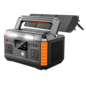 Năng lượng mặt trời Máy phát điện 600 Wát xách tay năng lượng mặt trời Hệ thống lưu trữ MPPT tinh khiết Sine Wave ngoài trời cung cấp điện cho cắm trại du lịch khẩn cấp - Product Image 2