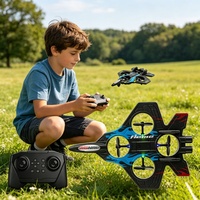 WGNRC V60 Avion de Chasse RC Économique en Mousse EPP, Jouet Planeur, Avion de Chasse RC Acrobatique, Jouet Avion RC de Cascade