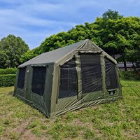 Grande tente de camping gonflable de luxe, étanche et hermétique, durable pour 5, 6 ou 7 personnes, essentiels pour les aventures en plein air
