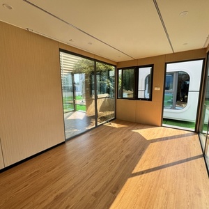 <span class=keywords><strong>Villa</strong></span> préfabriquée de luxe <span class=keywords><strong>avec</strong></span> <span class=keywords><strong>piscine</strong></span>, grandes fenêtres, idéale pour les complexes hôteliers ou les grandes familles, taille personnalisable disponible - Product Image 2