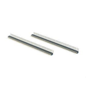 Deyconn 1x6-pin l7.40 nữ tiêu đề kết nối 2.0mm trực tiếp chèn Vòng thiết kế đen Brass địa chỉ liên lạc cho máy tính sử dụng - Product Image 5
