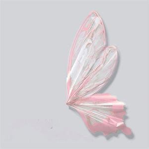 Papier d'emballage pour fleurs en plastique OPP imperméable, forme papillon en cristal, 50*56cm, nouveau, populaire, très vendu - Product Image 1