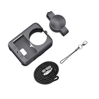 Étui de protection en silicone pour DJI Osmo 360 accessoires de protection d'objectif de caméra panoramique
